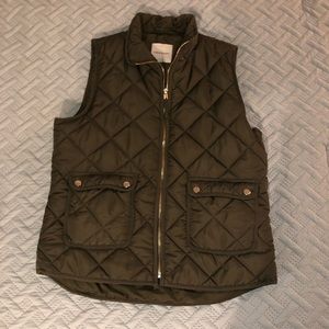 NWOT Thread & Supply Olive Vest